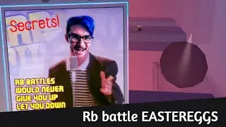 EASTER EGGS rb battle (Secret places, elevator..)