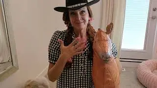Inflatable Horse Decoration for Cowboys and Cowgirls