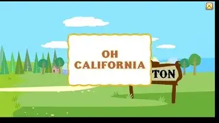 OH CALIFORNIA SONG | Starfall songs| popular songs for kids