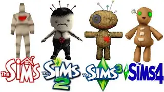 ♦ Sims1 vs Sims2 vs Sims 3 vs Sims 4: VooDoo Doll