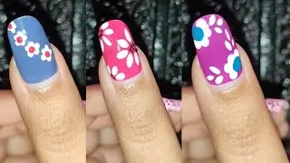 3 Beautiful nail art design💅💅 Easy DIY nail art just using household items❤❤❤