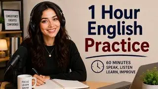 One Hour of Simple English Practice | English Conversation Practice