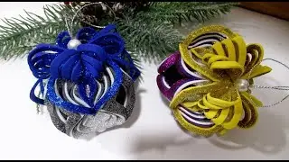 Manualidades, decoración para el árbol de Navidad / New Year crafts. DIY