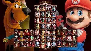 Mortal Kombat 9 - SCOOBY DOO & MARIO BROS - Expert Tag Ladder - Gameplay @(1080p) 60ᶠᵖˢ ✔