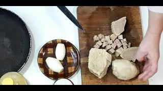 Beef udder goulash