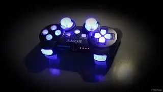 Custom Ps3 Controller "classic black and blue" by CKS-Design