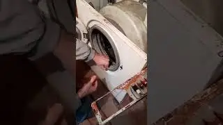 заклинил барабан...замена подшипников на стиральной машине WHIRLPOОL