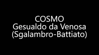 Battiato - Gesualdo da Venosa (COSMO cover)