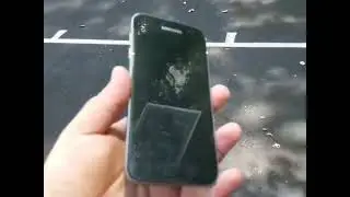 Black Samsung Galaxy S7 Drop Test