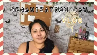 BACK TO VLOGGING HELLO YOUTUBE IM BACK organizing video
