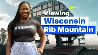 Drive to rib mountain ⛰️ in Wisconsin