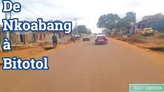 (Yaoundé) Route de Nkoabang à Biteng en 2021 - Trajet Cameroun