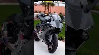 Bikes Sound With Different Exhausts 😵🔥 || R1 🥵 || Mr Unknown Facts || 