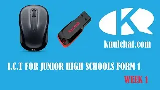 Information & Communication Technology for J.H.S 1 Week 1