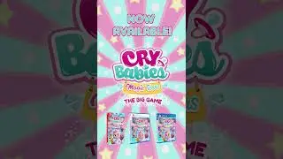 NOW AVAILABLE 🎮 Cry Babies VIDEOGAME | Nintendo Switch, PlayStation 4, PlayStation 5 | Play & Learn