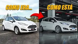 I SHOWED THE ENTIRE TRAJECTORY OF MY NEW FIESTA