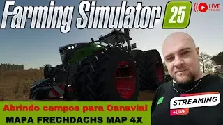 Abrindo campos para Canavial - MAPA FRECHDACHS MAP 4X #6 no Farming Simulator 25