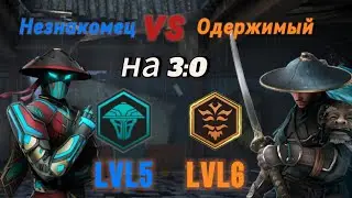 Незнакомец против сложного Одержимого на 3:0. Shadow Fight 3.