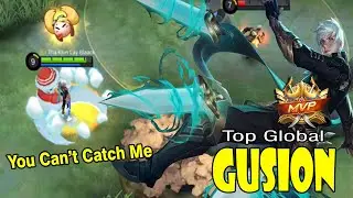 Gusion Sidelane Gameplay [Top Global Gusion] Tha Khin Lay Blaack - Mobile Legends Gameplay And Build