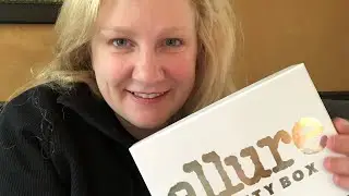 September Allure beauty box unboxing. No more bags!