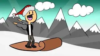 This sled is so fast! - Minecraft Sled Race