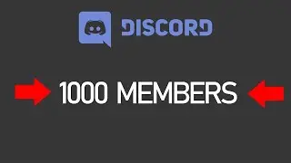 How to get over 1000 members on your discord server