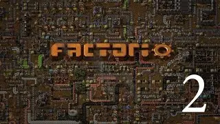Лаборатории и начало обороны. Прохождение FACTORIO №2