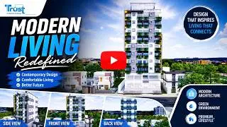 Stunning 10 Floor Building Design | 3D Exterior Animation 2026
