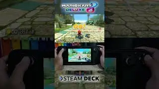 Mario Kart 8 on Steam Deck are AMAZING! #steamdeck #mariokart8deluxe #yuzu