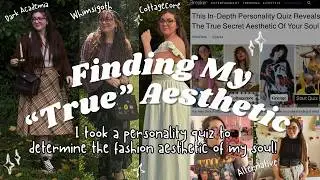 Discovering My "True" Aesthetic Based on My Personality!