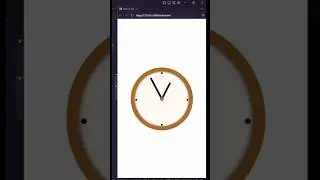 how i created this clock in css 