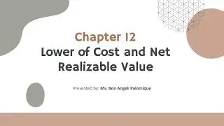 IA1 Lower of Cost and Net Realizable Value