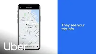 What Happens When You Share Your Uber Trip | Safety At Uber | Uber