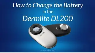 How to Change the Battery - Dermlite DL200