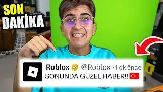 İŞTE BU!!🥳 ROBLOX TÜRKİYE İÇİN BUNU YAPTI..🇹🇷