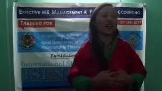What Our International Trainee from BHUTAN Says on HR & TALENT Management Training?