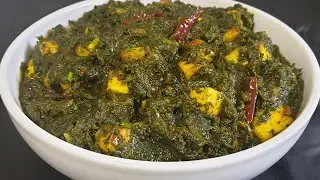 Spicy Saag/Palak Paneer recipe. Restaurant style shag paneer recipe.