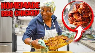 HOW TO MAKE Mama Joans Homemade BBQ CHICKEN *DELICIOUS*