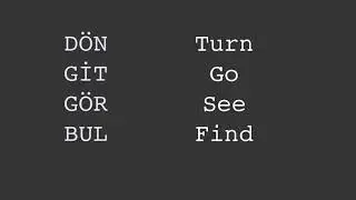 Learn Turkish Lesson 70 - Direction Phrases