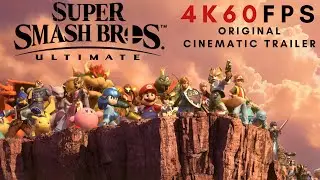 Super Smash Bros Ultimate Cinematic Trailer 4K 60FPS