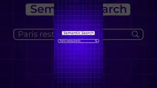 Traditional Search vs Semantic Search  #ai #llm