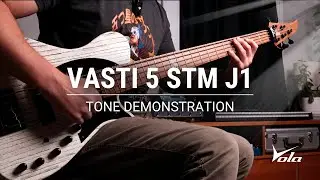 The Vasti 5 STM J1 - Tone Deep Dive #bassguitar #volaguitars