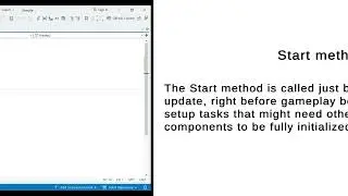 C# Scripting Basics for Unity | Chapter - 4 | Unity Scripting Life cycle  Update, Start and etc.