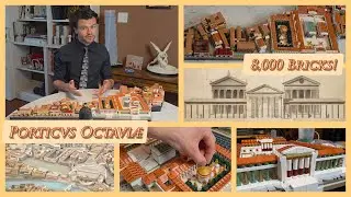 PORTICO OF OCTAVIA | 8K Bricks | Ancient Rome Reconstruction