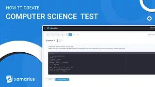 Creating Computer Science Test Nobody Can Cheat