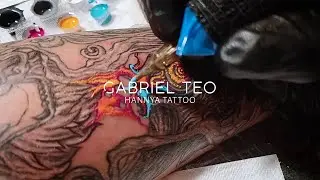 First Complete Tattoo! -  Hannya Inspired Tattoo