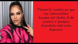 TE MUEVES (Letra) NATTI NATASHA ft ZION & LENNOX