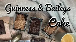 Chocolate Guinness cakes with Baileys Irish Cream - OTTOLENGHI - THE BAKING GERMAN
