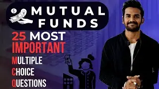 Best 25 MCQs on Mutual Funds | The Commerce Show