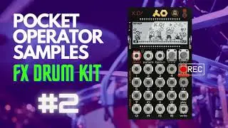 POCKET OPERATOR KO-33 FX Drum Kit #2 Sample